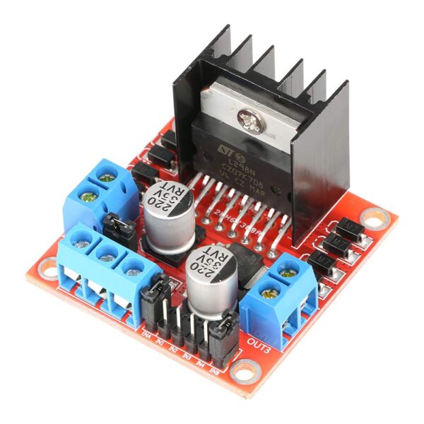 L298N Motor Driver (Red)