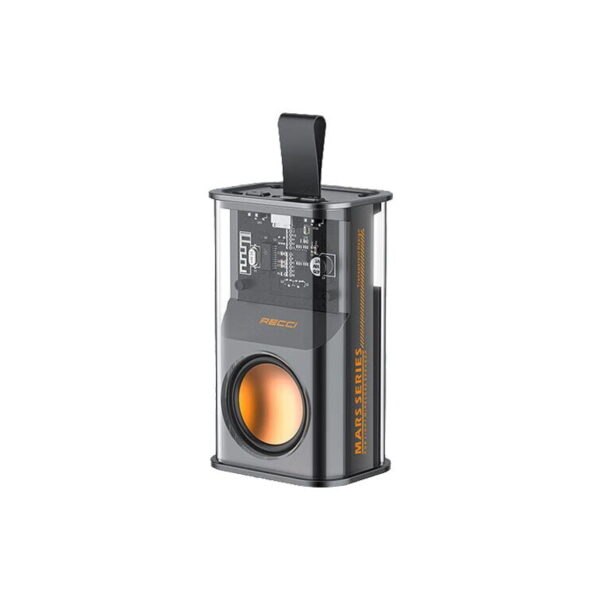 RECCI RSK-W30 Transparent Wireless Speaker with RGB Light - Image 5