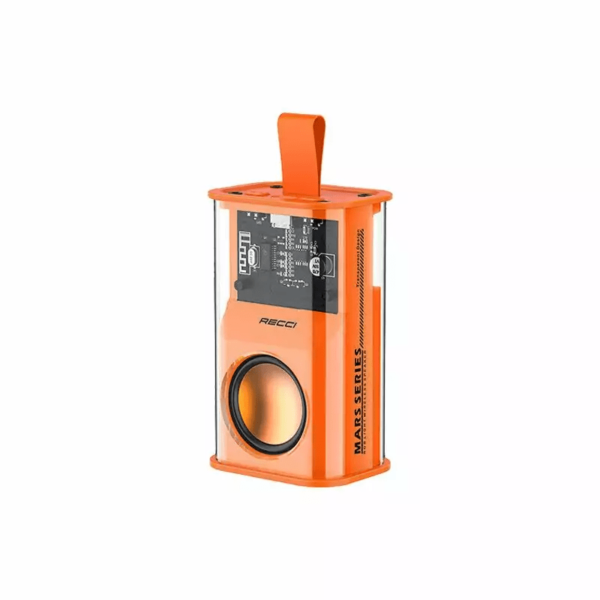 RECCI RSK-W30 Transparent Wireless Speaker with RGB Light - Image 2