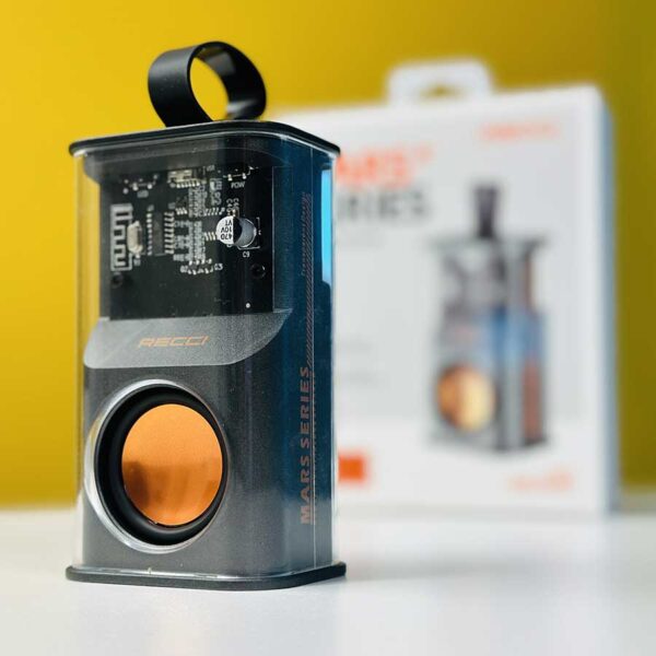 RECCI RSK-W30 Transparent Wireless Speaker with RGB Light