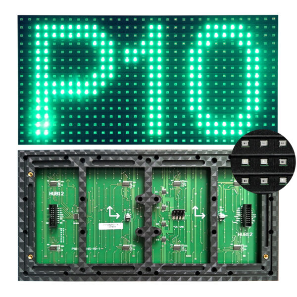 LED Display Panel 32X16 P10 (Green)